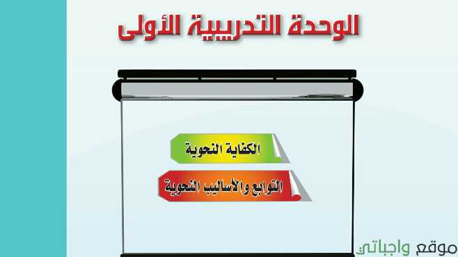 حل الوحدة الاولى الكفاية النحوية ثاني ثانوي مسارات 1446
