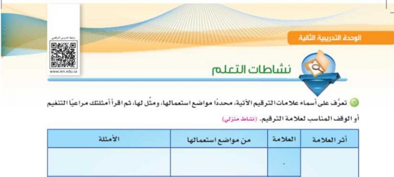 شرح درس نشاطات التعلم من ص42 الى ص48