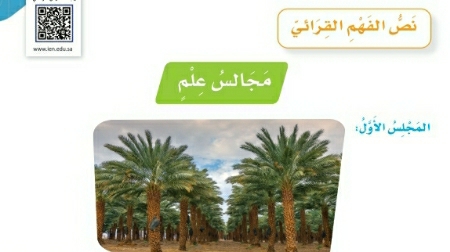 شرح درس نص الفهم القرائي مجالس علم