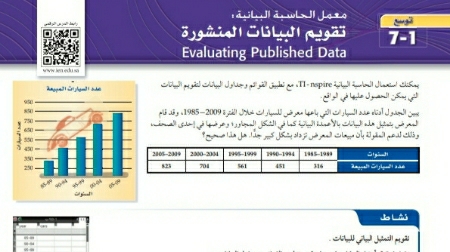 شرح درس توسع تقويم البيانات المنشورة ثالث ثانوي مسارات ف2