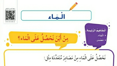 شرح درس الماء ثاني ابتدائي ف2