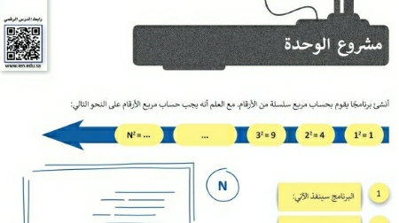 شرح مشروع الوحدة الرابعة البرمجة بواسطة المايكروبت تقنية رقمية اول ثانوي ف2