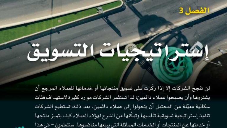 حل الفصل الثالث إستراتيجيات التسويق تخطيط الحملات التسويقية ثالث ثانوي ف1