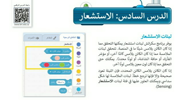 شرح درس الاستشعار للصف الخامس الابتدائي ف1