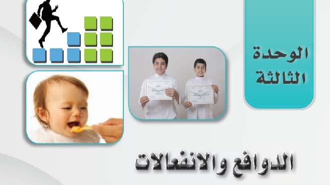 حل الوحدة الثالثة الدوافع والانفعالات الدراسات النفسية والاجتماعية مسارات 1445