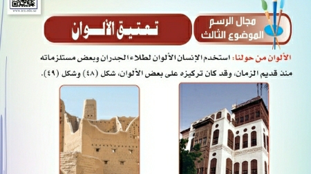 شرح درس تعتيق الألوان ثالث ابتدائي ف2