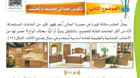 شرح درس تكوين جمالي مجسم بالخشب رابع ابتدائي ف2