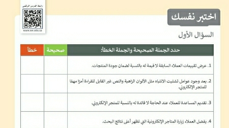 شرح اختبر نفسك المهارات الرقمية ثالث متوسط ف2
